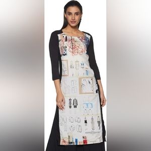 W for Woman Straight Kurta
